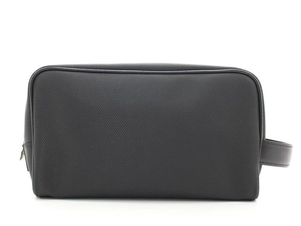 LOUIS VUITTON Parana Shoulder Bag Taiga Leather Ardoise